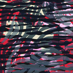 Leopard print pattern. Vector seamless background. Animal skin texture