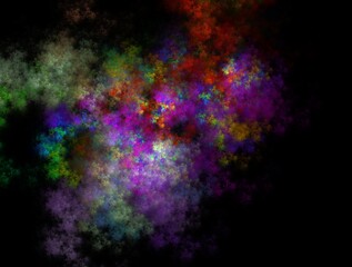 Imaginatory fractal background generated Image