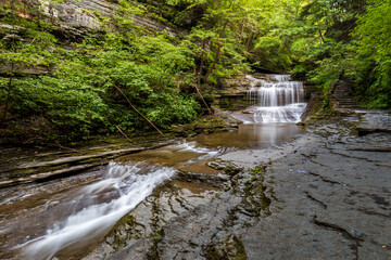 Buttermilk Falls State Park Waterfalls in Ithaca New York