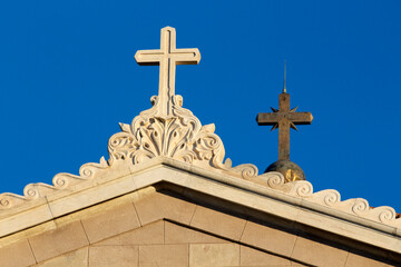 cross on church