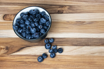 Blueberries in a bowl