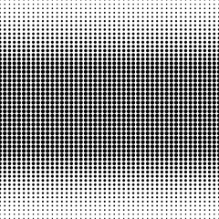 Abstract halftone dotted background. Futuristic grunge pattern, dot, wave. Vector modern optical pop art texture for posters, sites, business cards, cover, labels mock-up, vintage layout