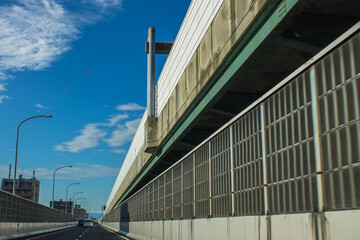 Naklejka premium japan high way