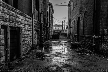 Fototapeta premium old abandoned factory