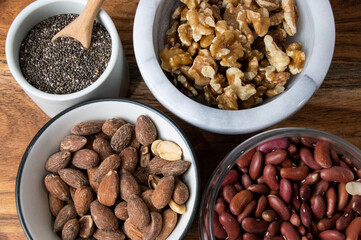 Bowls of Ingredients