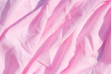 Pink fabric texture for background.