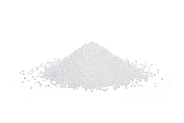 Chemical fertilizers isolated on white background. Nitrogen fertilizers - 422437909