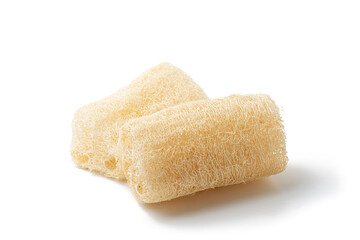 Loofah Scrubber isolated on white blackground. Loofah Scrubber for scrub your skin