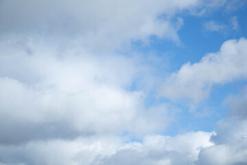 blue sky white clouds for sky replacements