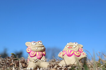 シーサー　沖縄の伝統的な置物