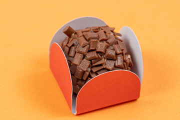 Brazilian traditional sweet “Brigadeiro`