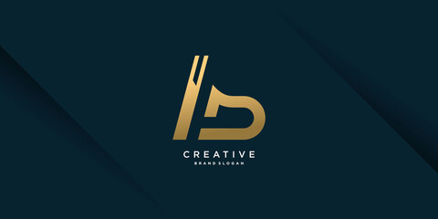 Letter logo with initial B, with modern creative concept Premium Vector part 3