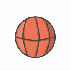 Fototapeta premium Basket ball vector template design illustration