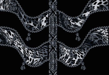 animal skin pattern vector