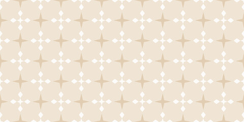 Fototapeta premium background pattern with geometric ornament on a beige background. Seamless pattern, texture. Wallpaper for your design. Vector graphics