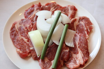 ラム肉・양고기