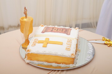 cake with candles