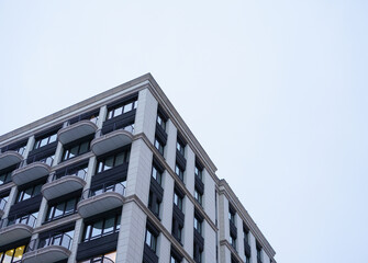 modern building with sky