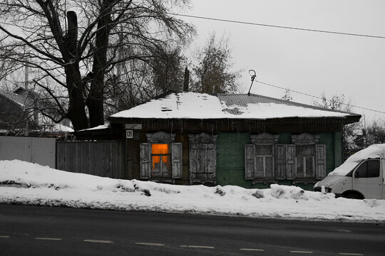old house in the city