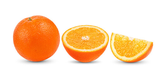 orange fruit isolated