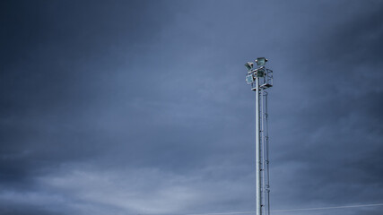 Light Tower in Stadium
