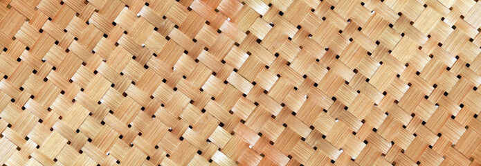 wicker basket or woven basket texture and pattern, Bamboo woven textured, detail handcraft bamboo...