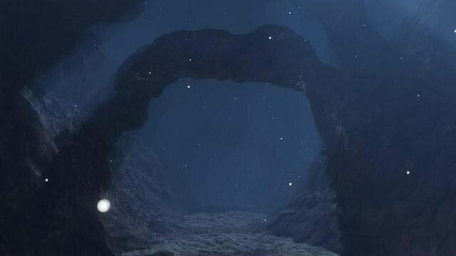 The Valley Under The Deep Sea is motion footage for documentary films and cinematic in environment scene. Also good background for scene and titles, logos
