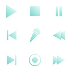 オーディオ関連アイコン