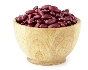 red bean isolated on white background