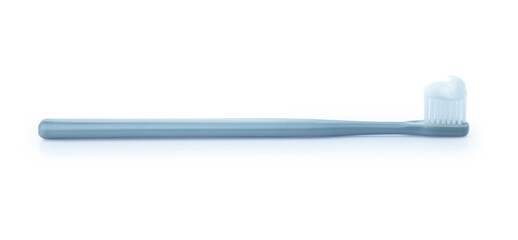 Fototapeta na wymiar clipping path toothbrush isolated on white background