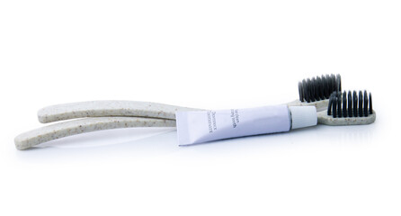 clipping path toothbrush isolated on white background