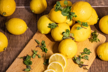 山盛りのレモン