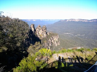 Blue Mountains near Sydney in New South Wales Australia
