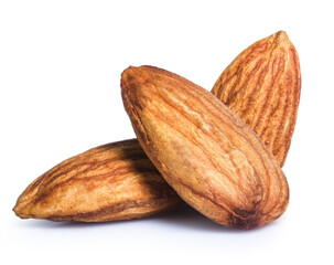 almond isolated on white background