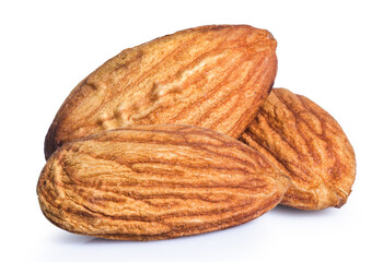 almond isolated on white background