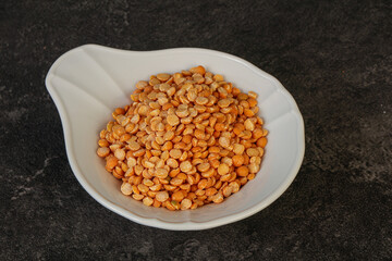 Dry peas for cooking