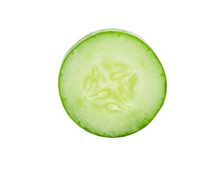 cucumber vegetable isolated on white background