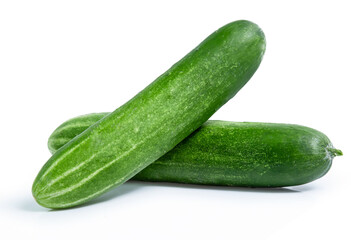 cucumber vegetable isolated on white background