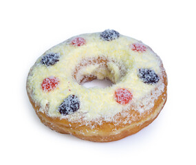 donut isolated on white backgeound