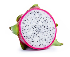 dragon fruit isolated on white background