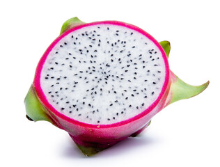 dragon fruit isolated on white background