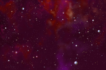 惑星のイメージ宇宙の抽象的背景