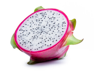 dragon fruit isolated on white background