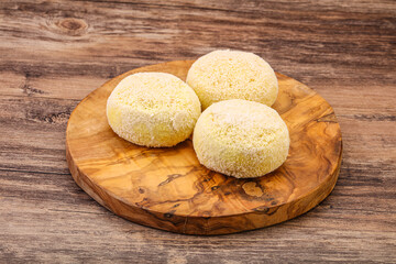 Raw potato zrazy for cooking