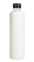 clipping path fresh milk isolated on white background