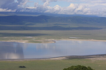 lake in the mountains