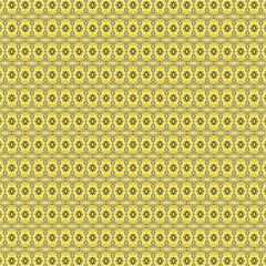 fashion yellow art print, abstract colorful mosaic pattern for design. seamless background
