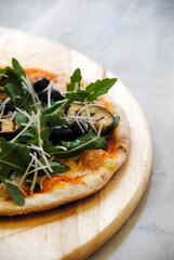 Steinofenpizza Rucola