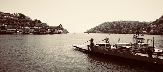 Views from the Dart Estuary of Dartmouth Devon