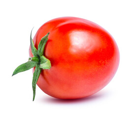 clipping path tomato isolated on white background